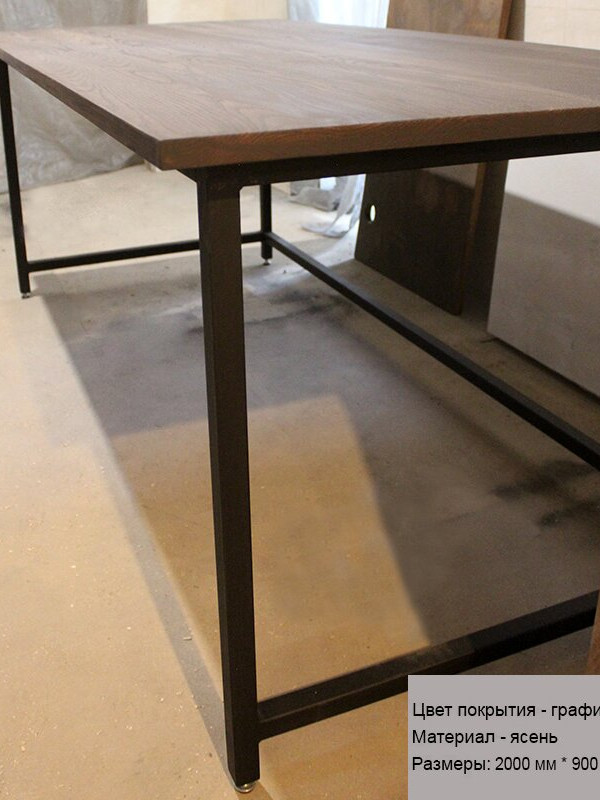 Стол письменный в стиле лофт GES-80 купить Стол письменный в стиле лофт GES-80